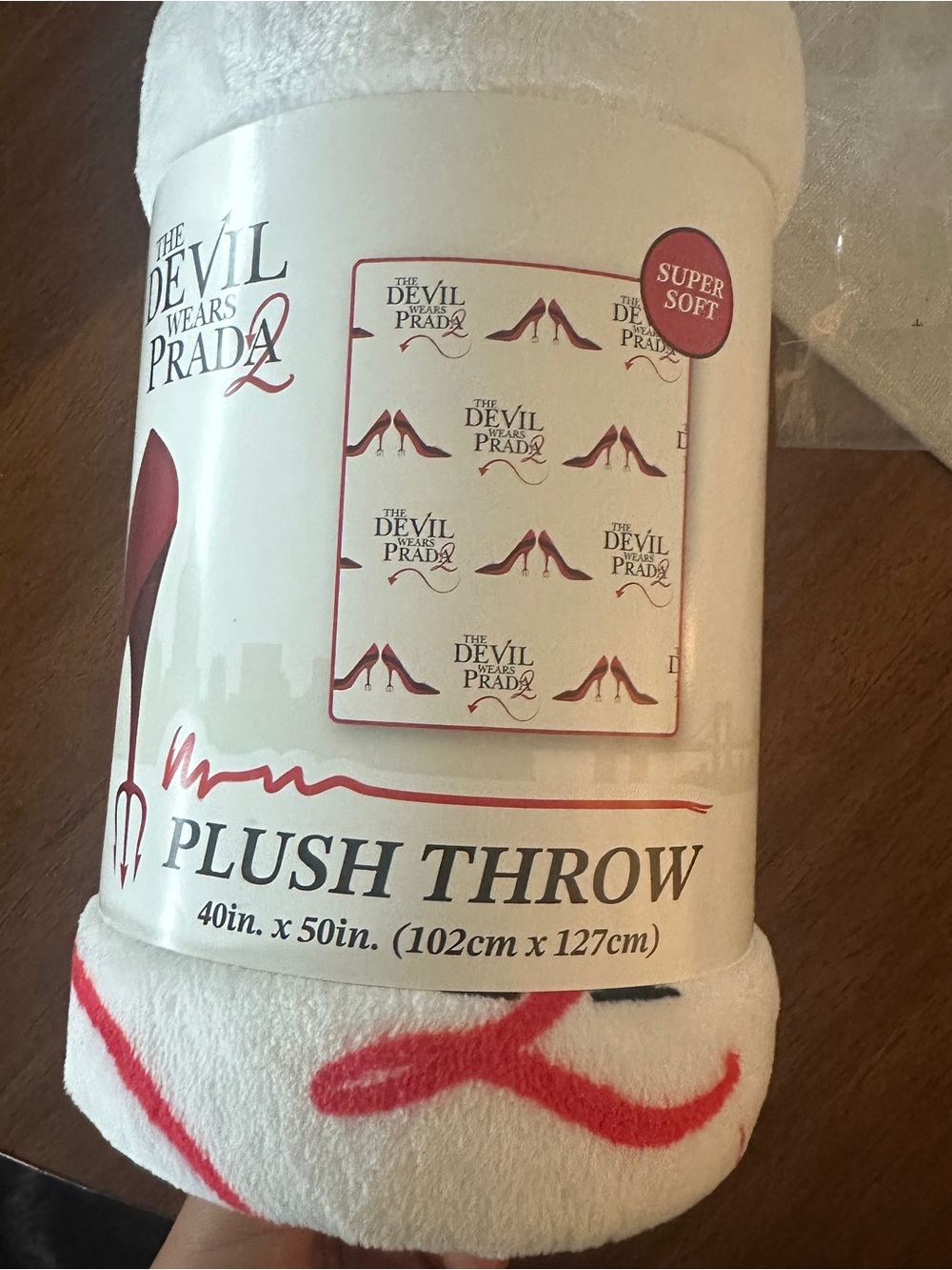 The Devil Wears Prada 2 AMC Plush Throw Blanket